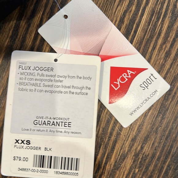 Athleta Flux jogger brand new black size xxs - Picture 4 of 5